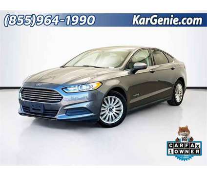 2014 Ford Fusion Hybrid S is a Grey 2014 Ford Fusion Hybrid S Hybrid in Montclair CA
