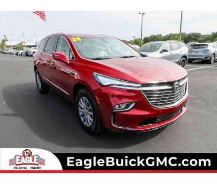 2024 Buick Enclave Essence is a Red 2024 Buick Enclave Essence Car for Sale in Homosassa FL