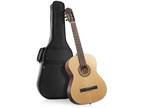 Full-Size 39-inch Classical Acoustic Guitar with Nylon Strings - Natural