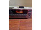 Vintage JVC XL-M407TN 6-Disc Magazine Automatic CD Changer remote and manual.