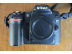Nikon D80 Digital SLR Camera Body Only-"Err" Mesage, For Parts Only