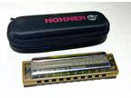 Unique Hohner Marine Band Deluxe with Brass Comb!