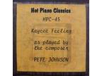 Hot Piano Classics"Kaycee Feeling"played by the composer Pete Johnson piano roll