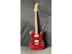 IVY ITF-400TRD 6 String Solid Body Electric Guitar Red New Open Box