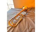 Yamaha YSL-448G Intermediate Trombone - F-Attachment - Clear Lacquer - Gold