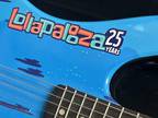 Lollapalooza 25th Anniversary Electric Guitar Bud Light Chicago