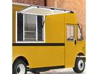 Humanized Design Food Truck Service Window With Awning Door & Drag Hook