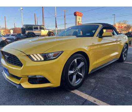 2016 Ford Mustang for sale is a Yellow 2016 Ford Mustang Car for Sale in San Antonio TX