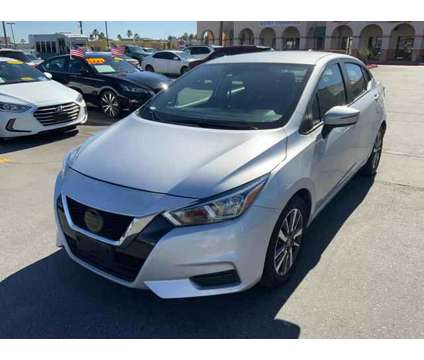 2021 Nissan Versa for sale is a Silver 2021 Nissan Versa 1.6 Trim Car for Sale in Las Vegas NV