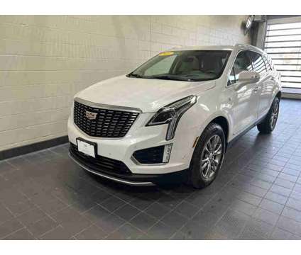 2021UsedCadillacUsedXT5Used4dr is a White 2021 Cadillac XT5 Car for Sale in Moline IL