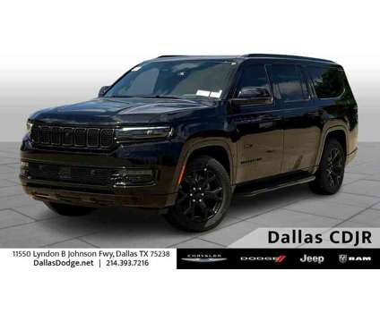 2024NewJeepNewWagoneer LNew4x4 is a Black 2024 Jeep Wagoneer Car for Sale in Dallas TX