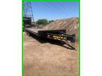 2018 Big Tex 22PH-20BK Flat Deck Trailer 25' X 8'5" 48" Spread Axle