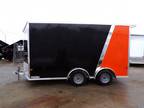 7.5 x 14 14' Enclosed Cargo Racing Show Bike Hauling Moving Storage Trailer