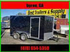 2023 Cargo United 7 X 12 Contractor Trailer Single Axle New