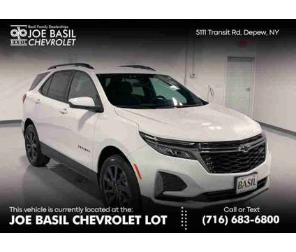 2023 Chevrolet Equinox RS is a White 2023 Chevrolet Equinox SUV in Depew NY