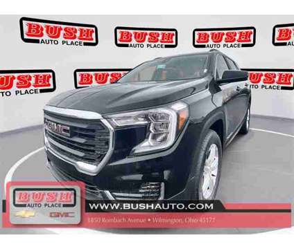 2024 GMC Terrain SLE is a Black 2024 GMC Terrain SL SUV in Wilmington OH