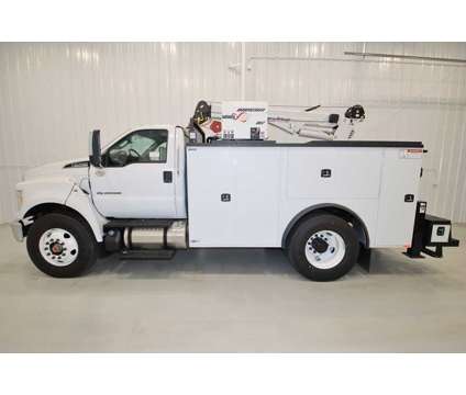 2024 Ford F-750SD Mechanic's Truck w/Stellar Crane &amp; Compressor is a White 2024 Truck in Canfield OH