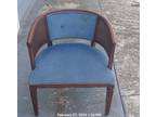 MCM Barrel Back Rattan Chair