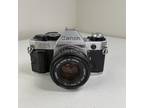 UNTESTED Vintage Canon AE-1 Program Film Camera Silver Lens FD 50mm 35mm SLR