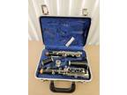 Fidelity Artiste Vintage Clarinet Metal With Blue Velvet Case Pre-owned