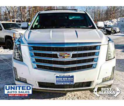 2018 Cadillac Escalade for sale is a White 2018 Cadillac Escalade Car for Sale in Anchorage AK