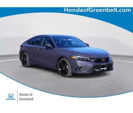 2024NewHondaNewCivic HatchbackNewCVT is a Purple 2024 Honda Civic Car for Sale in Greenbelt MD