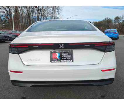 2024NewHondaNewAccordNewCVT is a Silver, White 2024 Honda Accord Car for Sale in Greenbelt MD
