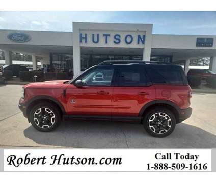 2024 Ford Bronco Sport Outer Banks is a Red 2024 Ford Bronco Car for Sale in Moultrie GA