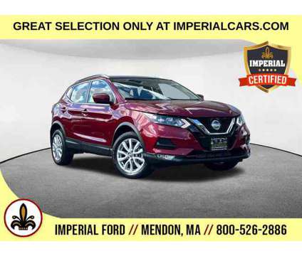 2022 Nissan Rogue Sport SV is a Red 2022 Nissan Rogue SV Car for Sale in Mendon MA