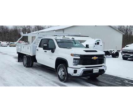 2024 Chevrolet Silverado 3500HD CC Work Truck is a White 2024 Chevrolet Silverado 3500 H/D Truck in Depew NY