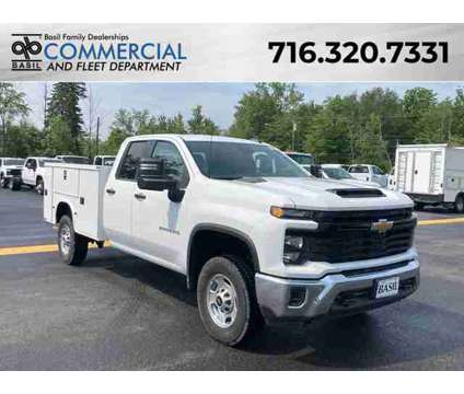 2024 Chevrolet Silverado 2500HD Work Truck is a White 2024 Chevrolet Silverado 2500 H/D Truck in Depew NY