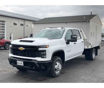 2024 Chevrolet Silverado 3500HD CC Work Truck is a White 2024 Chevrolet Silverado 3500 H/D Truck in Depew NY