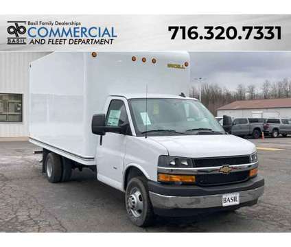 2023 Chevrolet Express Commercial Cutaway is a White 2023 Chevrolet Express Car for Sale in Depew NY