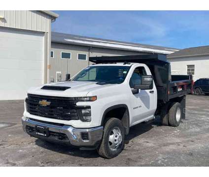 2024 Chevrolet Silverado 3500HD CC Work Truck is a White 2024 Chevrolet Silverado 3500 H/D Truck in Depew NY