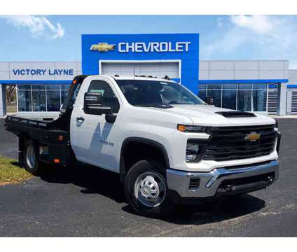 2024 Chevrolet Silverado 3500HD CC Work Truck is a White 2024 Chevrolet Silverado 3500 H/D Truck in Fort Myers FL