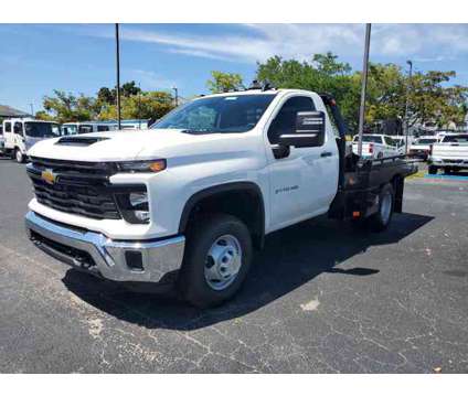 2024 Chevrolet Silverado 3500HD CC Work Truck is a White 2024 Chevrolet Silverado 3500 H/D Truck in Fort Myers FL