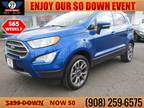 Used 2020 Ford EcoSport for sale.