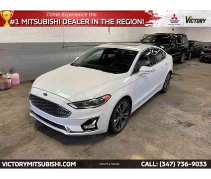 2020 Ford Fusion Titanium is a White 2020 Ford Fusion Titanium Car for Sale in Bronx NY