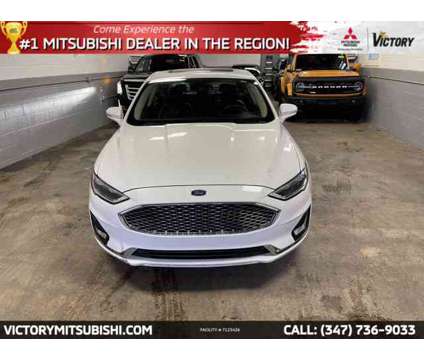 2020 Ford Fusion Titanium is a White 2020 Ford Fusion Titanium Car for Sale in Bronx NY