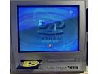 Magnavox MWC20T6 20" CRT TV DVD Player Retro Gaming Television Flat Screen