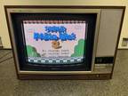 Sony Trinitron Kv-1356r CRT Tube Gaming Television Tv Vintage Retro Wood Grain