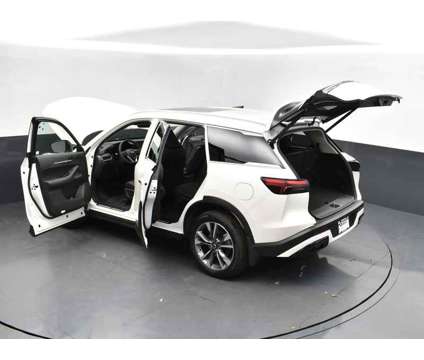 2024 Infiniti Qx60 Luxe is a White 2024 Infiniti QX60 Luxe SUV in Jackson MS