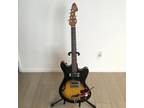 Teisco EP-10T semi hollow guitar 1960s - Sunburst