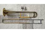 Conn 4H LW Trombone 1940’s ELKHART Very Nice! 4 H Lightweight