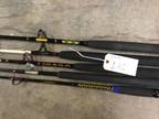 Assorted Lot Of 5 Rods W/ Off Shore, Daiwa & More.