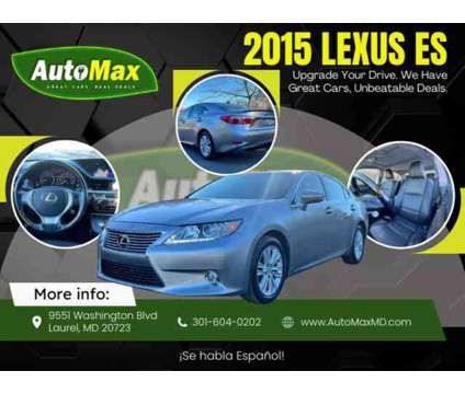 2015 Lexus ES for sale is a Grey 2015 Lexus ES Car for Sale in Laurel MD