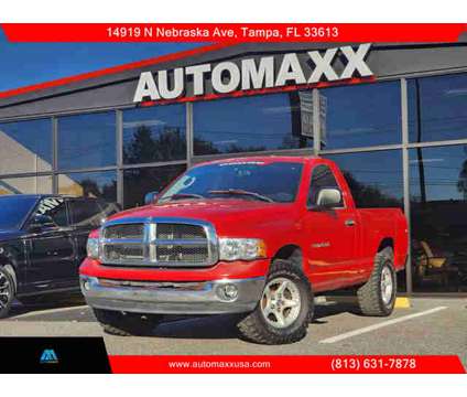 2004 Dodge Ram 1500 Regular Cab for sale is a Red 2004 Dodge Ram 1500 Car for Sale in Tampa FL
