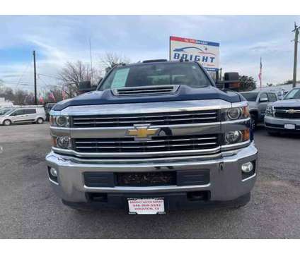 2018 Chevrolet Silverado 2500 HD Crew Cab for sale is a Blue 2018 Chevrolet Silverado 2500 H/D Car for Sale in Houston TX