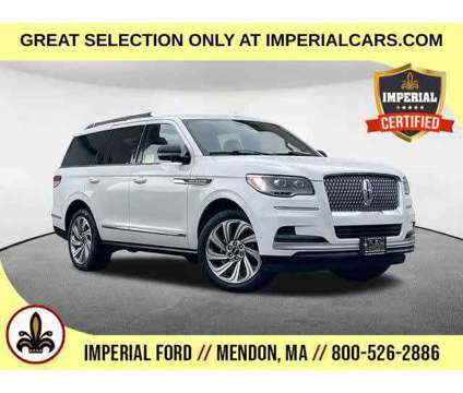 2022UsedLincolnUsedNavigator is a White 2022 Lincoln Navigator Reserve Car for Sale in Mendon MA