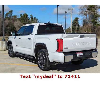 2024 Toyota Tundra Limited Hybrid is a White 2024 Toyota Tundra Limited Hybrid in Natchez MS